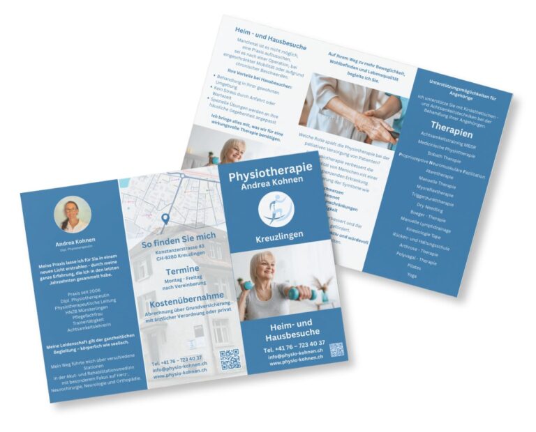 Haus- und Heimbesuche Flyer